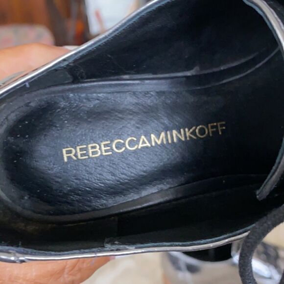 Rebecca Minkoff Pandora Laser Cut Leather Oxfords - Picture 11 of 14